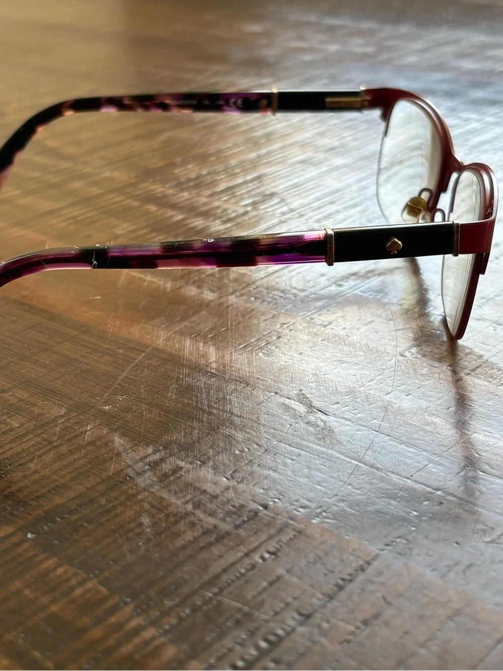 Kate Spade Benedetta 7BL Eyeglasses Frames 49-16-140 Burgundy Tortoise Women’s